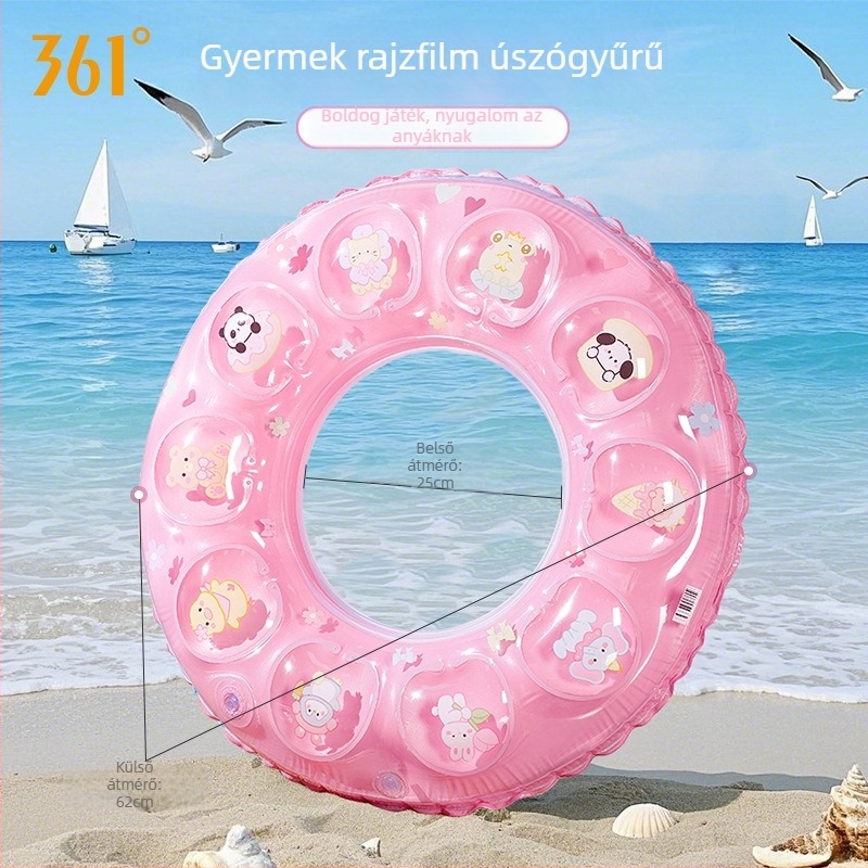361 Degree vastagított felfújható úszógumi felnőtteknek, uniszex