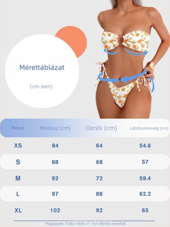 Két részes virágos bikini melltartó párnázással és merevítő nélkül; Warp-kötött poliészter 82/18, 150 g/m2; bélés: 100% poliészter