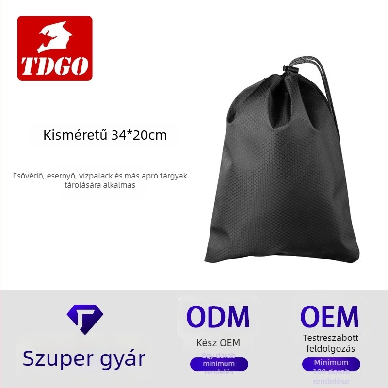 Motorkerékpár sisaktáska TDGO, TD-919 Knight Pack, vízlepergető nylon kerékpáros táska