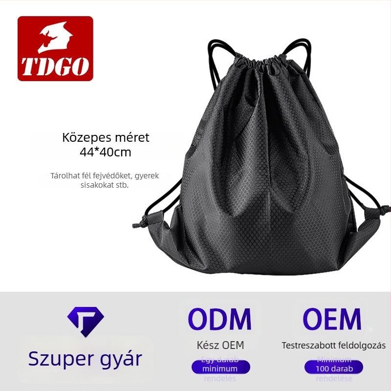 Motorkerékpár sisaktáska TDGO, TD-919 Knight Pack, vízlepergető nylon kerékpáros táska