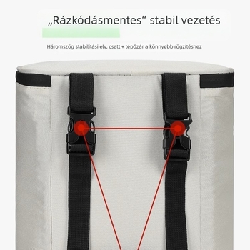 Nagy méretű vízálló elülső rekeszes tároló táska elektromos kerékpárhoz, sisak- és esőkabát tárolására; kompatibilis Yadea és AIMA.