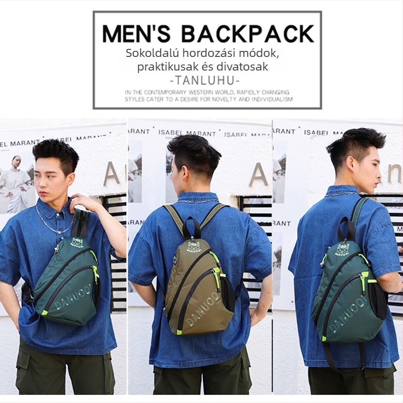 Darnoch 6601 Nylon hátizsák - 20L alatti kapacitás, légáteresztő, vízálló, kopásálló, ívelt vállpánt
