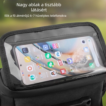 Összecsukható multifunkciós első táska kerékpárhoz és rollerhez | Nylon | 4L | Modell CTB11 | Márka CYCLEBROS