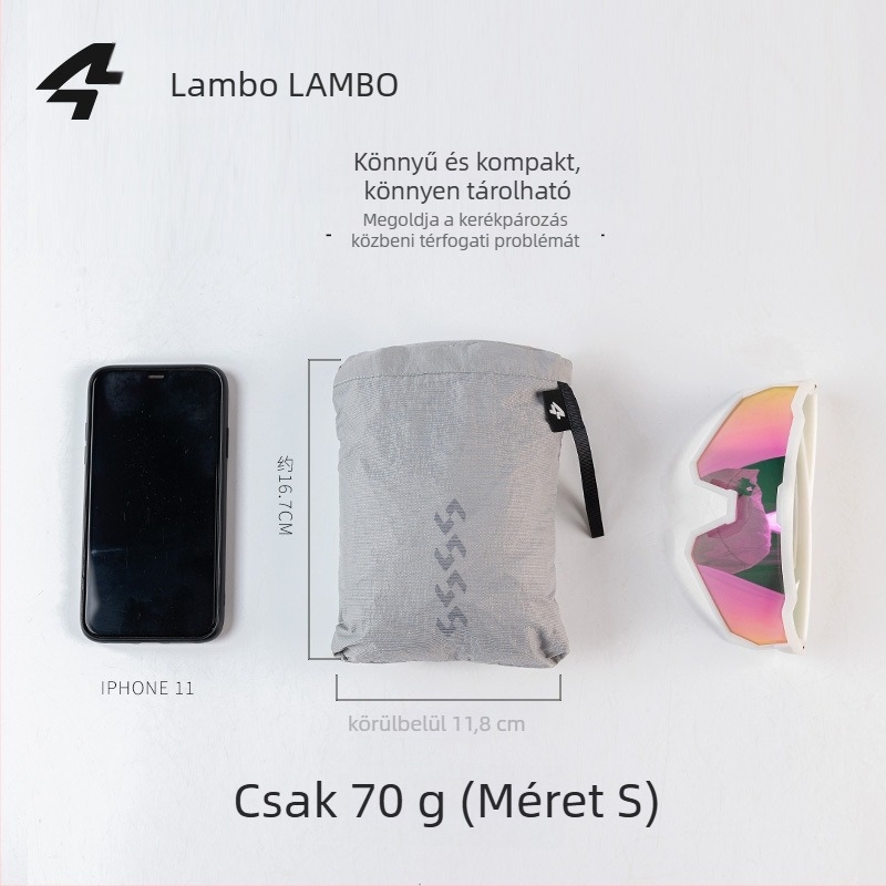 Lamada szélálló kerékpáros mellény – nylon anyagból, tavaszi szezon, férfiaknak