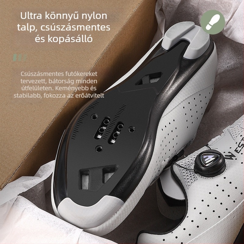 West Rider uniszex lélegző kerékpáros cipők
