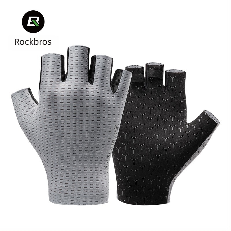 ROCKBROS útvonal kerékpáros kesztyűk - Uniszex, Felnőttek, Poliészter + Spandex