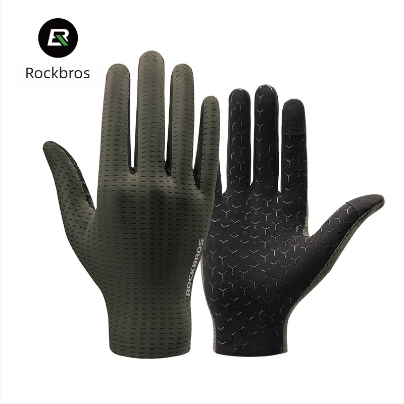 ROCKBROS útvonal kerékpáros kesztyűk - Uniszex, Felnőttek, Poliészter + Spandex