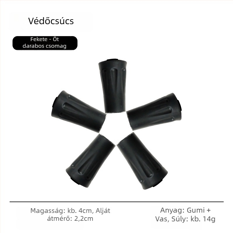 Teleszkópos sétabot hegymászó és hegyi túrákhoz – alumínium ötvözet, teleszkópos kivitel, felnőttek számára