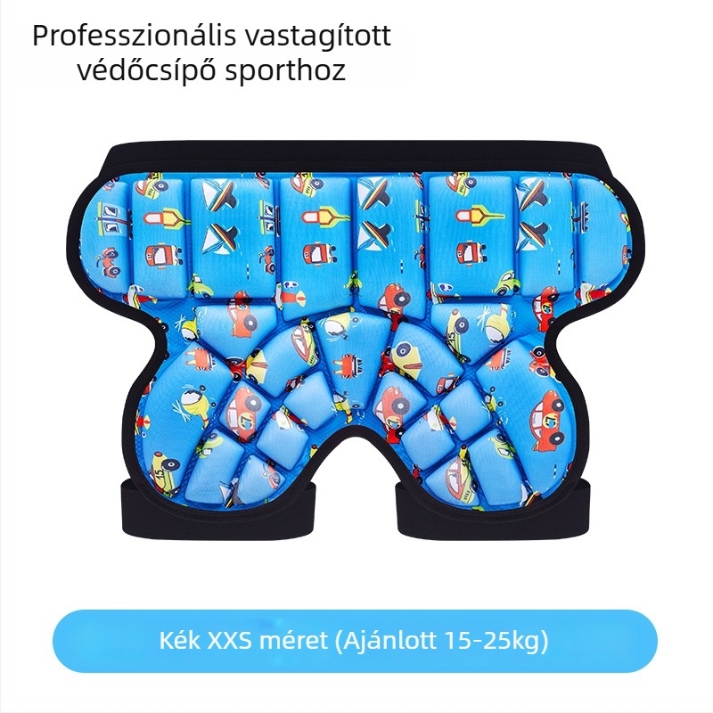 Ice Amber EVA gyermek csípővédő párnák – görkorcsolyázáshoz, Specifikáció A