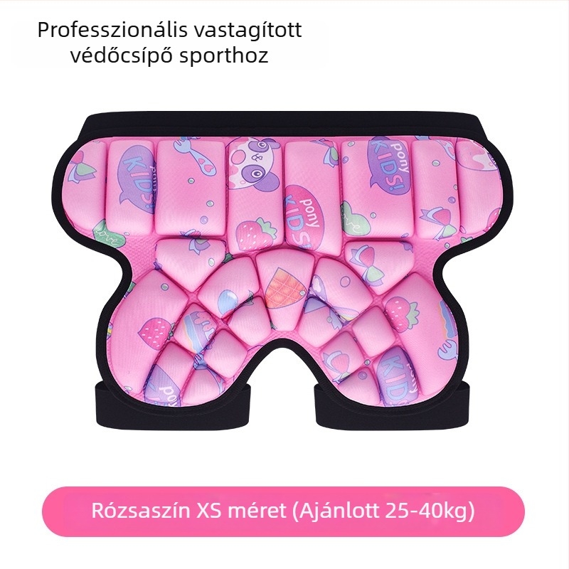 Ice Amber EVA gyermek csípővédő párnák – görkorcsolyázáshoz, Specifikáció A