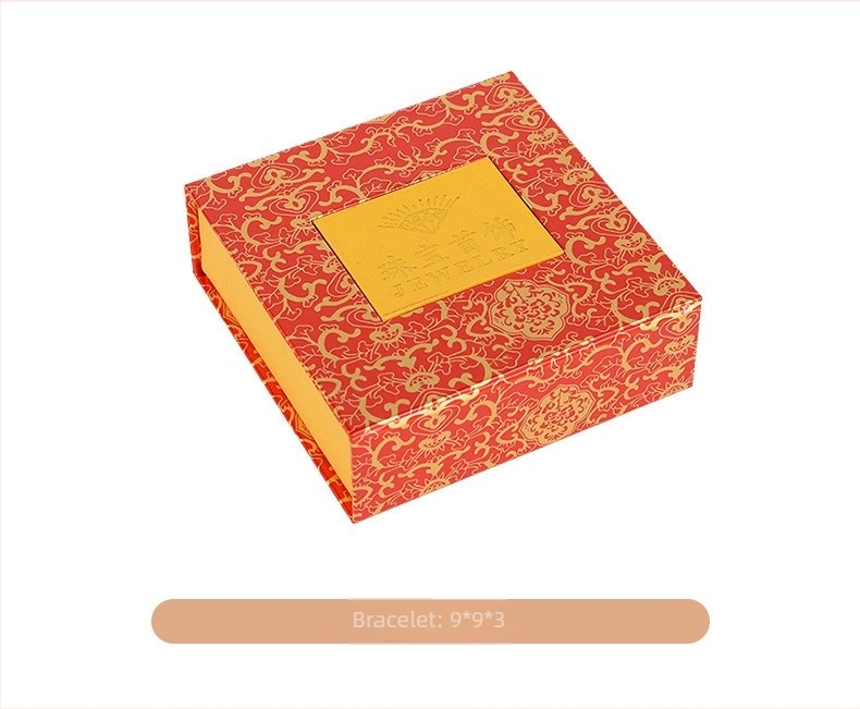 ABS anyagú ékszerdoboz, kínai stílusú dizájn, kemény kivitel, logó testreszabás, több konfiguráció