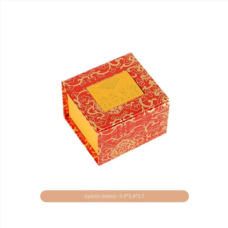 ABS anyagú ékszerdoboz, kínai stílusú dizájn, kemény kivitel, logó testreszabás, több konfiguráció
