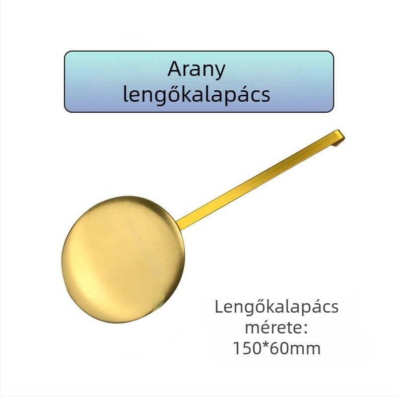Arany elektroplattált pendulum súly órákhoz, DIY kvarc faliórához