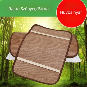 Párnahuzat rattan matracához — nyári ice silk, lélegző, levehető és mosható