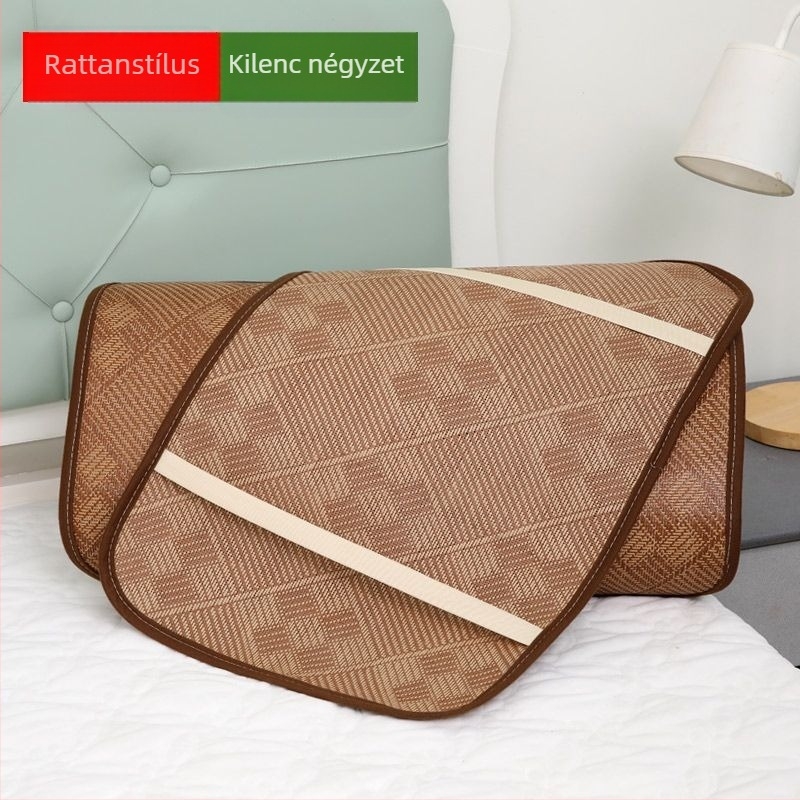 Párnahuzat rattan matracához — nyári ice silk, lélegző, levehető és mosható