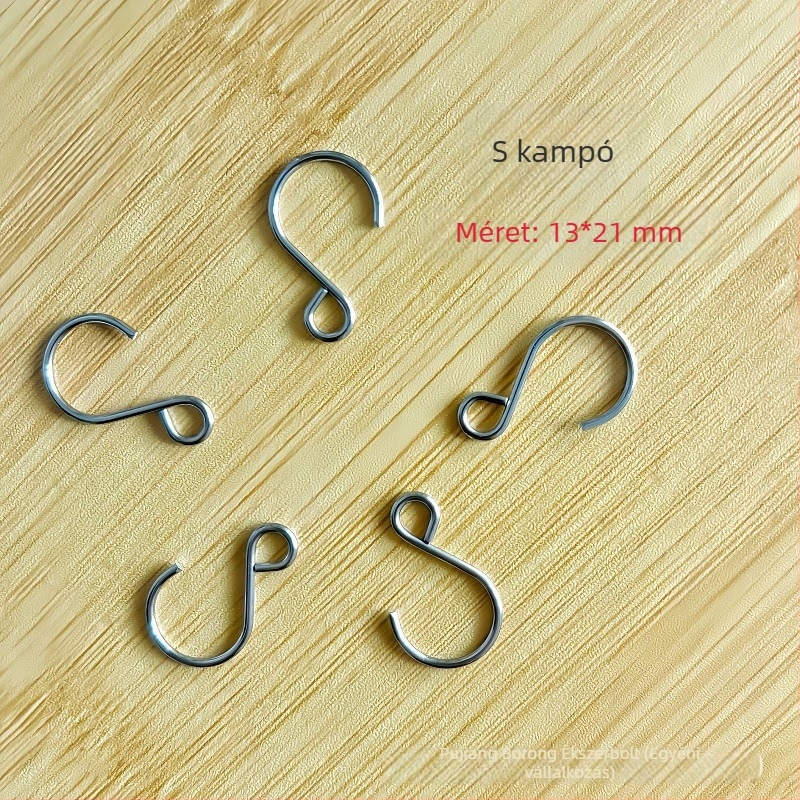 Rozsdamentes acél függönyakas, modern minimalist stílus, modell A142.