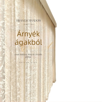 Francia stílusú jacquard függöny poliészterből, átlátszó, könnyed luxussal, nappali, hálószoba és étterem számára