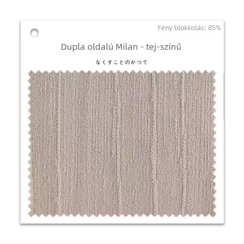 Ablakfüggöny Chenille Jacquard anyagból, kétoldalas domborított textúra görbe csíkokkal, Bauhaus stílus, magas árnyékolás 71–90%