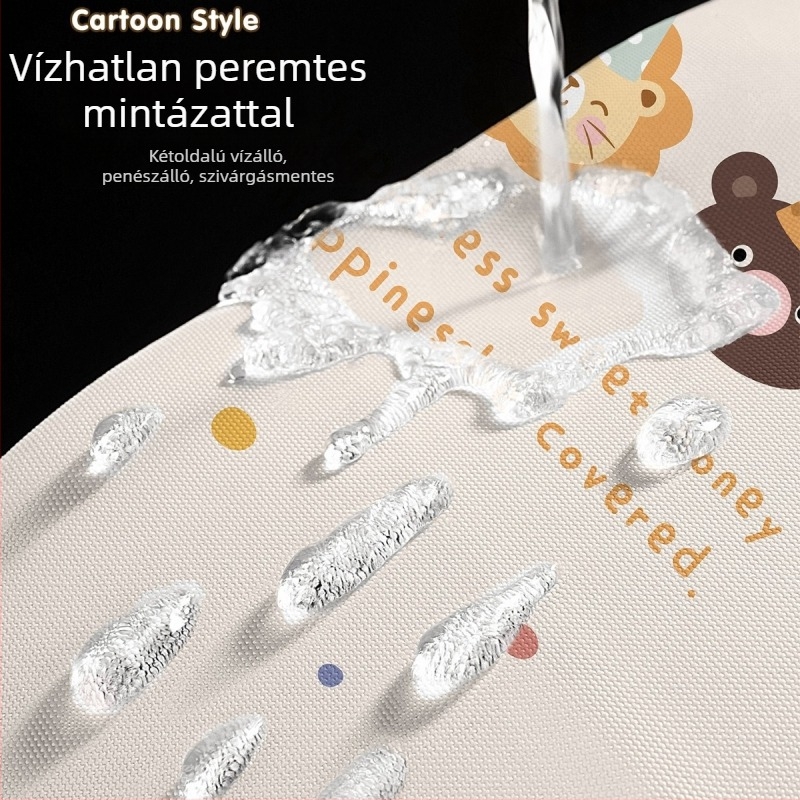 Poliészter zuhanyfüggöny, modern minimalista stílus, állati mintázat, testreszabható