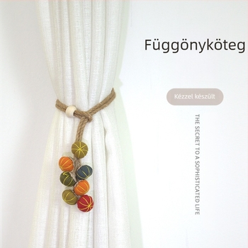 Textil függönyökhöz kötőpántok, modern letisztult stílus, testreszabhatatlan
