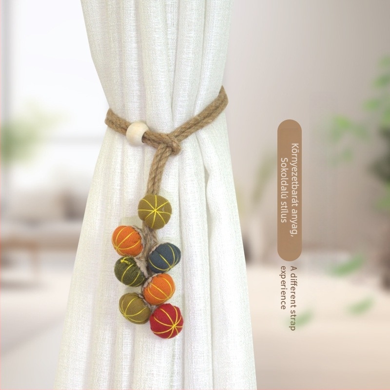 Textil függönyökhöz kötőpántok, modern letisztult stílus, testreszabhatatlan