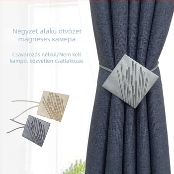 Függönycsat, fém, testreszabható, modern minimalista stílus (Metal; customizable; modern minimalist)