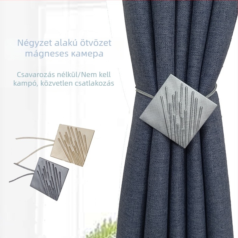 Függönycsat, fém, testreszabható, modern minimalista stílus (Metal; customizable; modern minimalist)