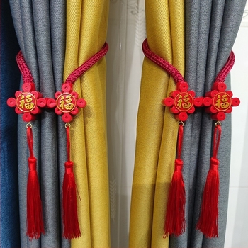 Függönykötő – Anyag: textil, Stílus: új kínai