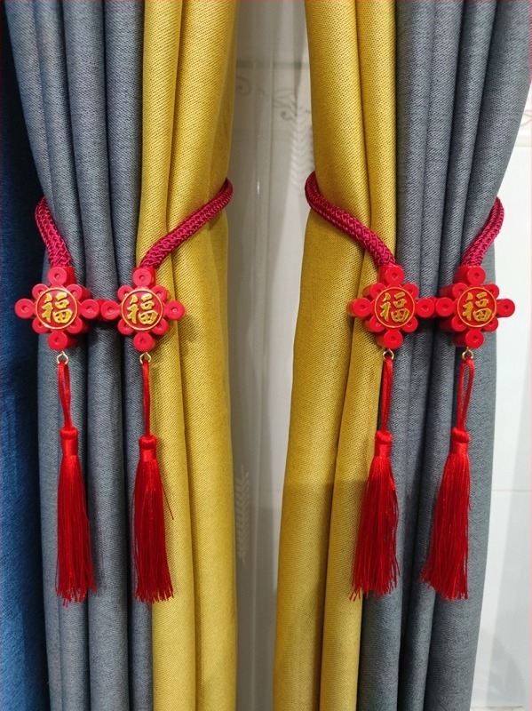 Függönykötő – Anyag: textil, Stílus: új kínai
