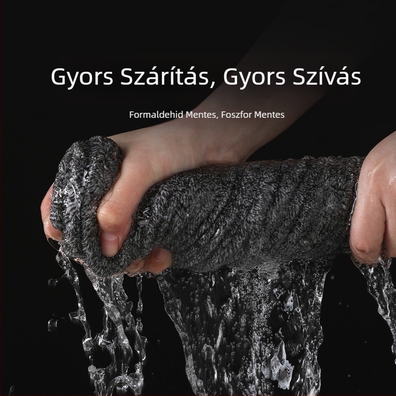 Feifei korall fleece törölköző, antibakteriális, 10A, 150d, 170–200 g, arc- és testtörölköző