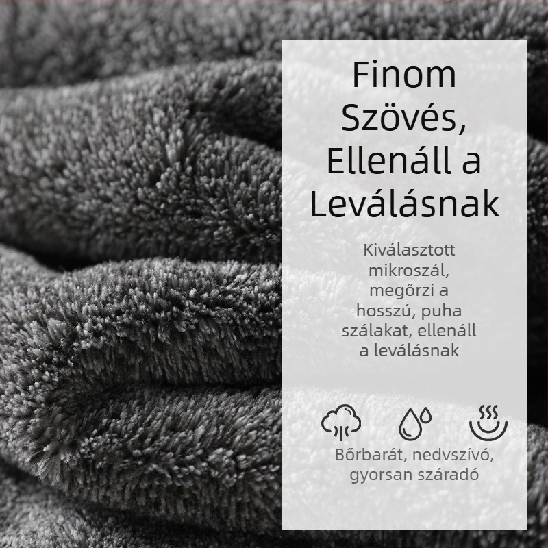 Feifei korall fleece törölköző, antibakteriális, 10A, 150d, 170–200 g, arc- és testtörölköző