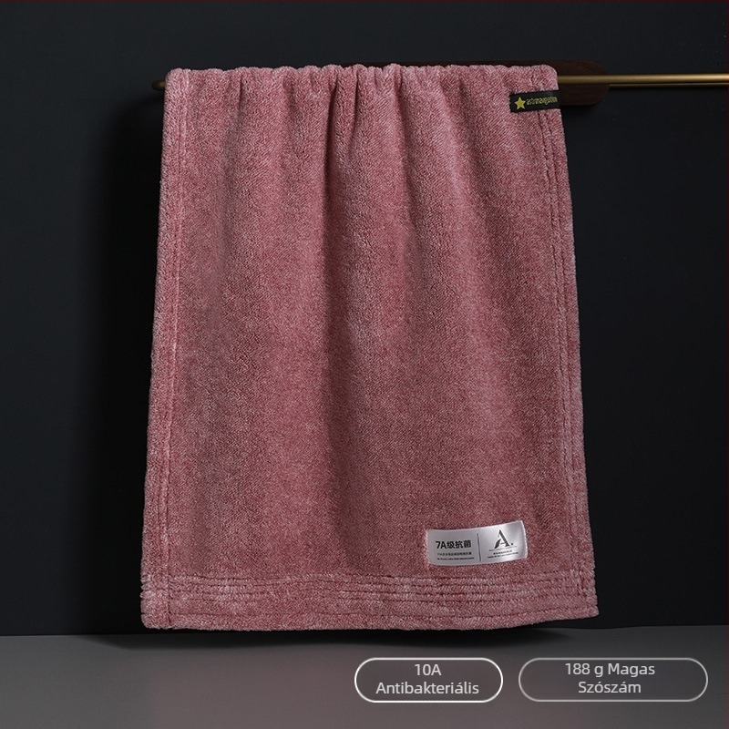 Feifei korall fleece törölköző, antibakteriális, 10A, 150d, 170–200 g, arc- és testtörölköző