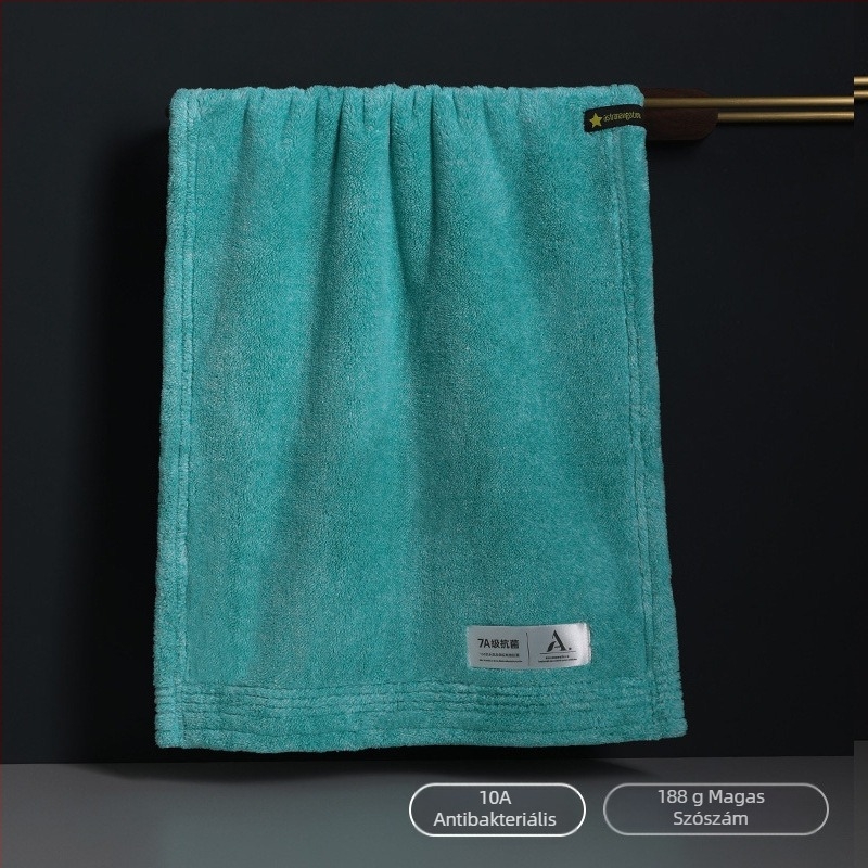 Feifei korall fleece törölköző, antibakteriális, 10A, 150d, 170–200 g, arc- és testtörölköző