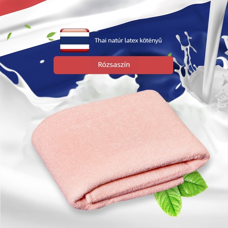 Természetes latex törölköző babáknak és gyerekeknek – atkák elleni, antibakteriális, fürdő- és arc-törölköző, magas nedvszívó képesség