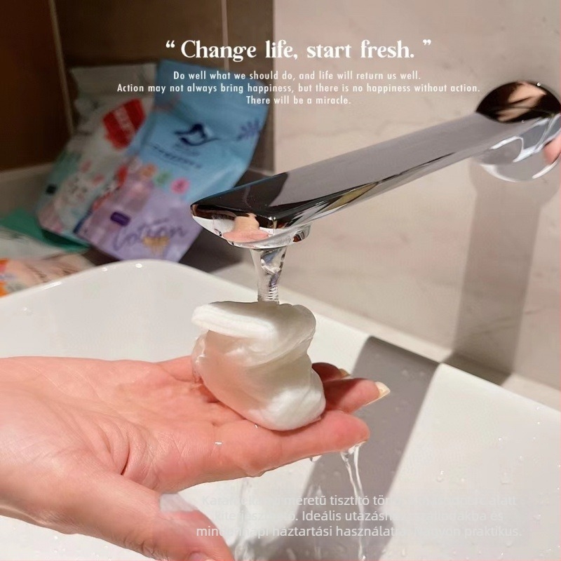 Spirit of Dreams Kompresszált arc törlő — természetes növényi rostok, több mint 50 g, licenc szám 1