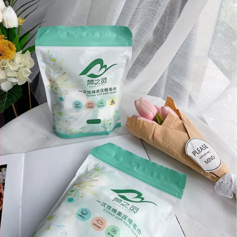 Spirit of Dreams Kompresszált arc törlő — természetes növényi rostok, több mint 50 g, licenc szám 1