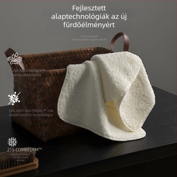 Fürdőlepedő – (100% pamut, 400–500 g, 150D szál, szegélyezés, sima szövés)