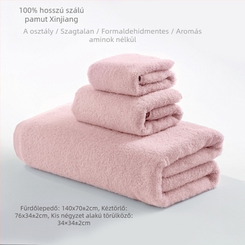 Fürdőlepedő – (100% pamut, 400–500 g, 150D szál, szegélyezés, sima szövés)