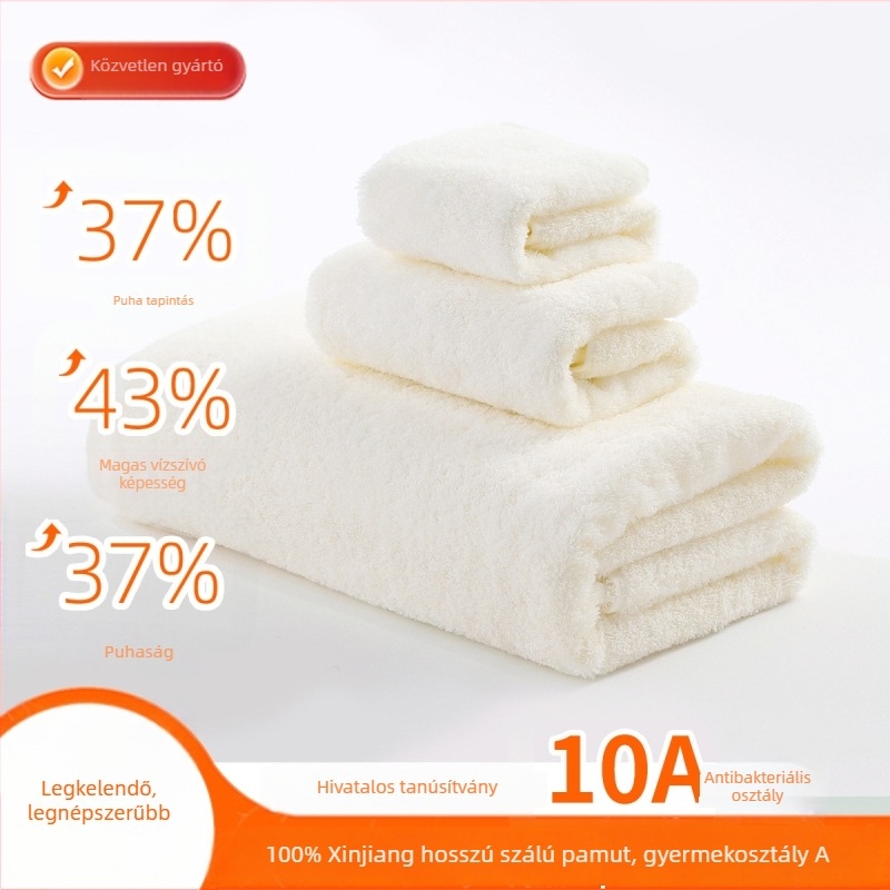 Fürdőlepedő – (100% pamut, 400–500 g, 150D szál, szegélyezés, sima szövés)