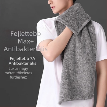 Férfi arc törölköző bambuszrostból, antibakteriális, bambuszszén hozzáadásával, gyorsan száradó, 80–100 g