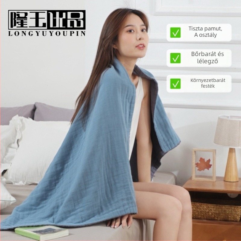 100% pamut fürdő- és strandtörölköző, 200–300 g, Longyu márka