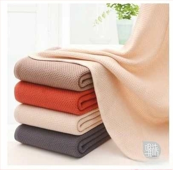 Méhszövésű törölköző készlet – pamut, 32S jacquard, vastított, testre szabható feldolgozás