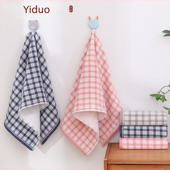 Pamut törölköző/arc törölköző, 32s szál, jacquard sík szövés, 80–100 g, pamut tartalom 98%