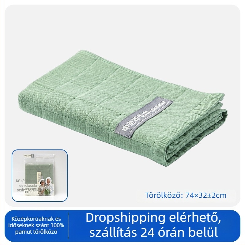 Arc törölköző 100% pamutból, 80-100 g, varrt szegéllyel, testreszabható — Márka: Jc/jiechu
