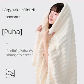 Korall plüss törölköző, vastag, nagy méret, nedvszívó és puha
