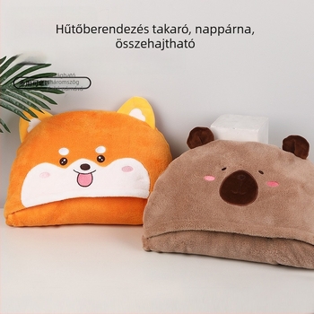 Flanel pléd diákoknak karikatúra mintával, poliészter rost, kevesebb mint 300 g, tavasz–nyár.