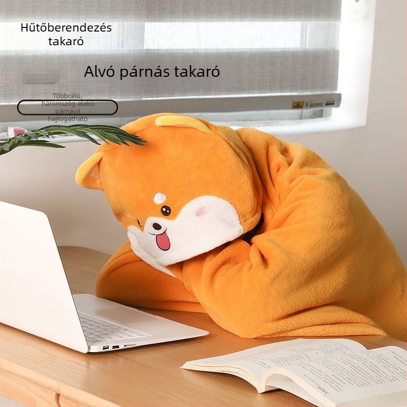 Flanel pléd diákoknak karikatúra mintával, poliészter rost, kevesebb mint 300 g, tavasz–nyár.