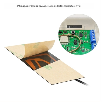 WiFi antenna, 5.8 GHz, rugalmas FPC PCB patch, IPEX csatlakozó, Bluetooth két sáv