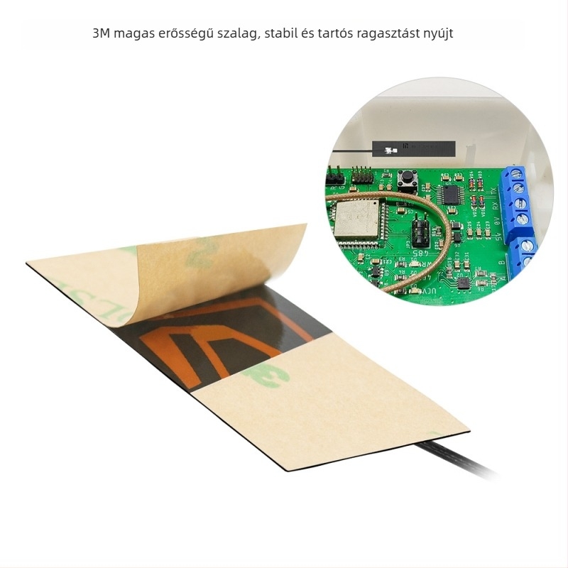 WiFi antenna, 5.8 GHz, rugalmas FPC PCB patch, IPEX csatlakozó, Bluetooth két sáv