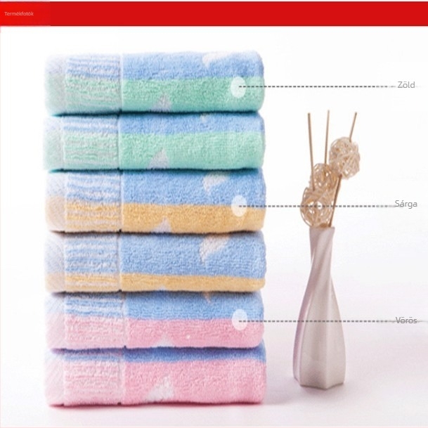 Pamut Jacquard arctörölköző, 16 szál, 80-100 g